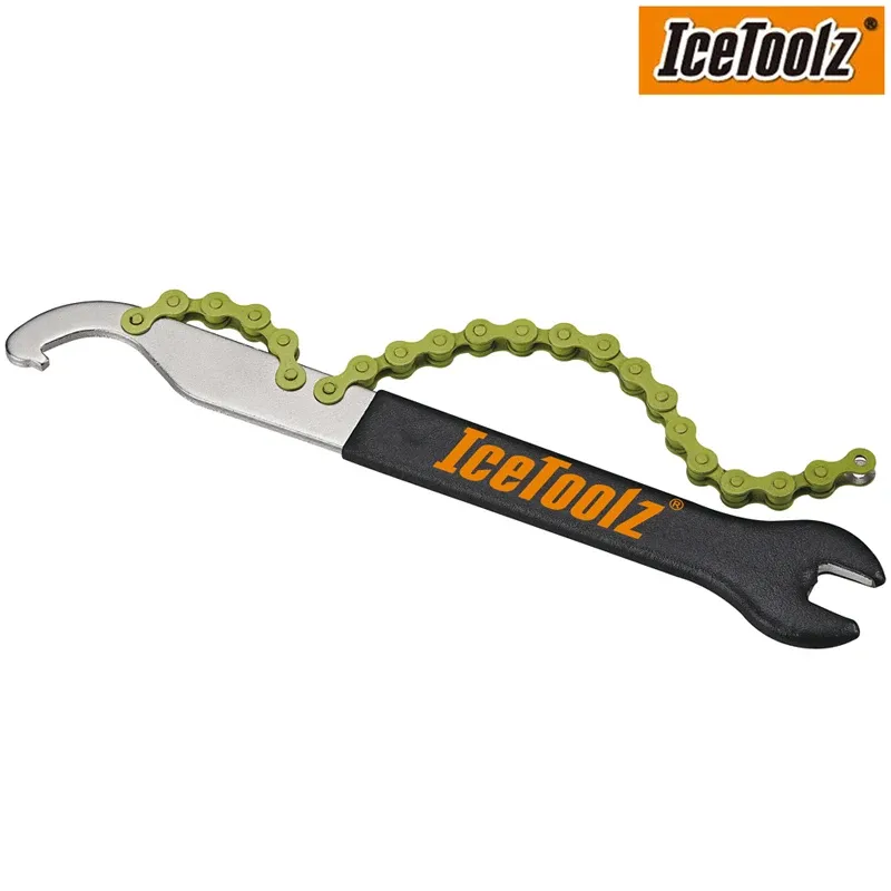 Outils Tool Icetoolz 34S2 pour une chaîne à vide à chaîne à vide Pédale de verrouillage de vélo de vélos de 15 mm Tirère libre pédale Turner