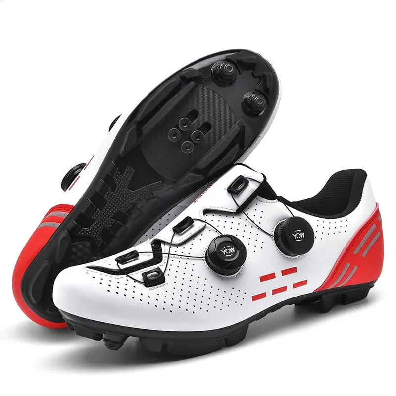 Mens Cycling Shoes Unisex Road Cycling Sneakers Nonslip Mountain Bike Shoes Racing Outdoor Womens Sapatilha Ciclismo 240416