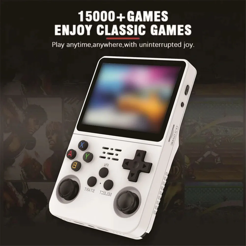 R36S Pocket Video Player Game Experience Linux Gaming -Geräte tragbare Unterhaltung Nostalgic Handheld Machine Retro 240419