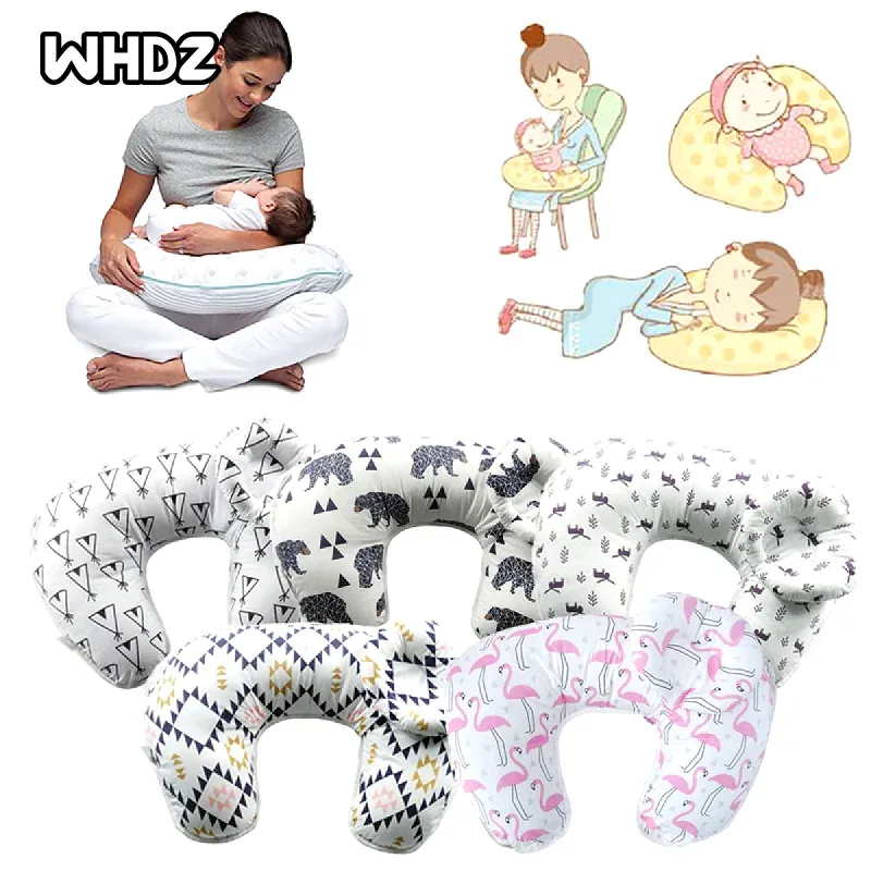 Supplies 1PC Baby Nursing Pillows Maternity Baby Breastfeeding Pillow Infant UShaped Newborn Cotton Feeding Waist Cushion