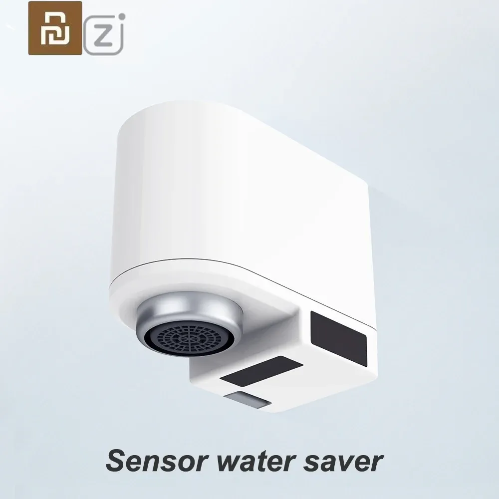 Kontrollera YouPin Xiaoda induktionskran Infraröd Automatisk vattenbesparande kran Smart Home -enhet för köks badrum diskbänk