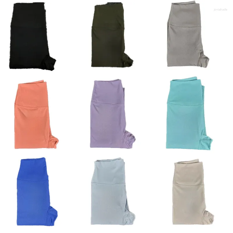 Pantaloni da donna sport yoga alta tasca alta tasca t-line fitness che eseguono asciugatura rapida mutande traspirabili