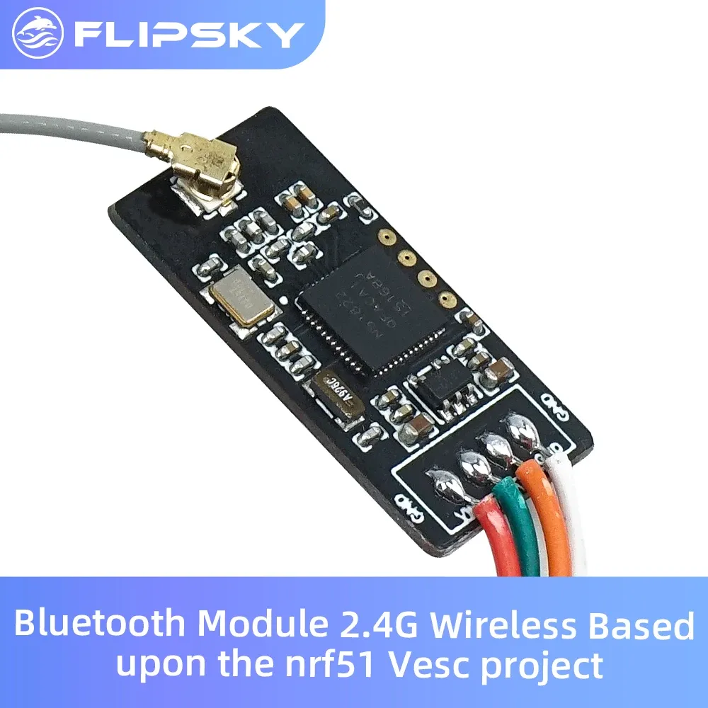 Scheda Wireless Bluetooth Modulo 2.4G per lo skateboard elettrico in base al progetto NRF51_VEC Flipsky