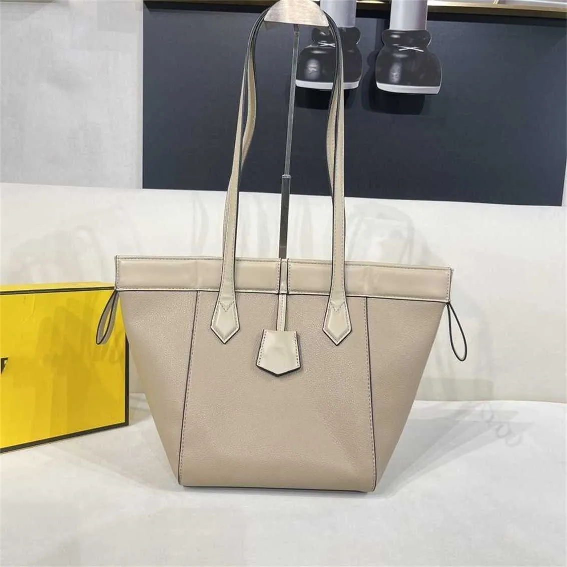 Bag High Definition Home Origami Tote Bucket Calf Leather One Underarm