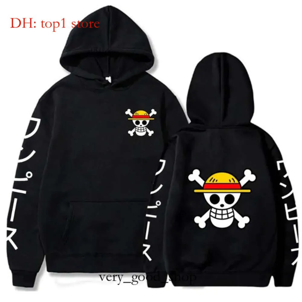 Sweats à capuche masculine Swetshirts Men's Anime One Piece Luffy Fleece Sweat à capuche Femmes Spring and Automne Manga Boy Girl Girl Clothes's Rowe22 8751