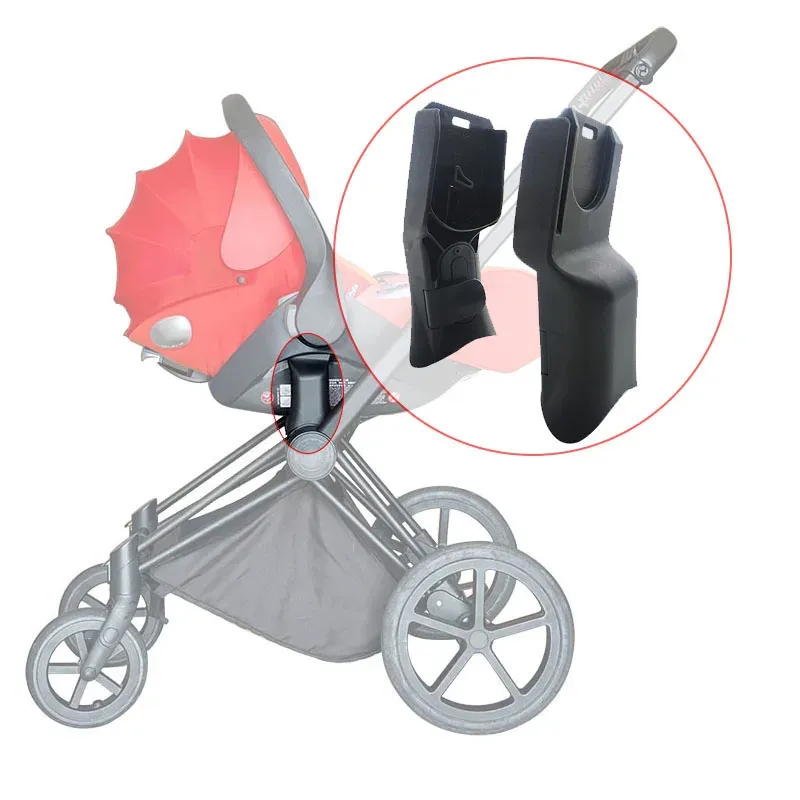 Sets Baby Autositz Kinderwagen Adapter kompatibler Priam -Serie -Kinderwagenschlafkorbkonverter Bebe Carses Puppingchair Connector