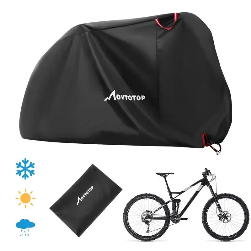 Accessoires Bicycle Bike Cover waterdichte sneeuwbedekking regen UV -bescherming stofbeschermer voor scooter waterdichte fiets regenbroof deksel