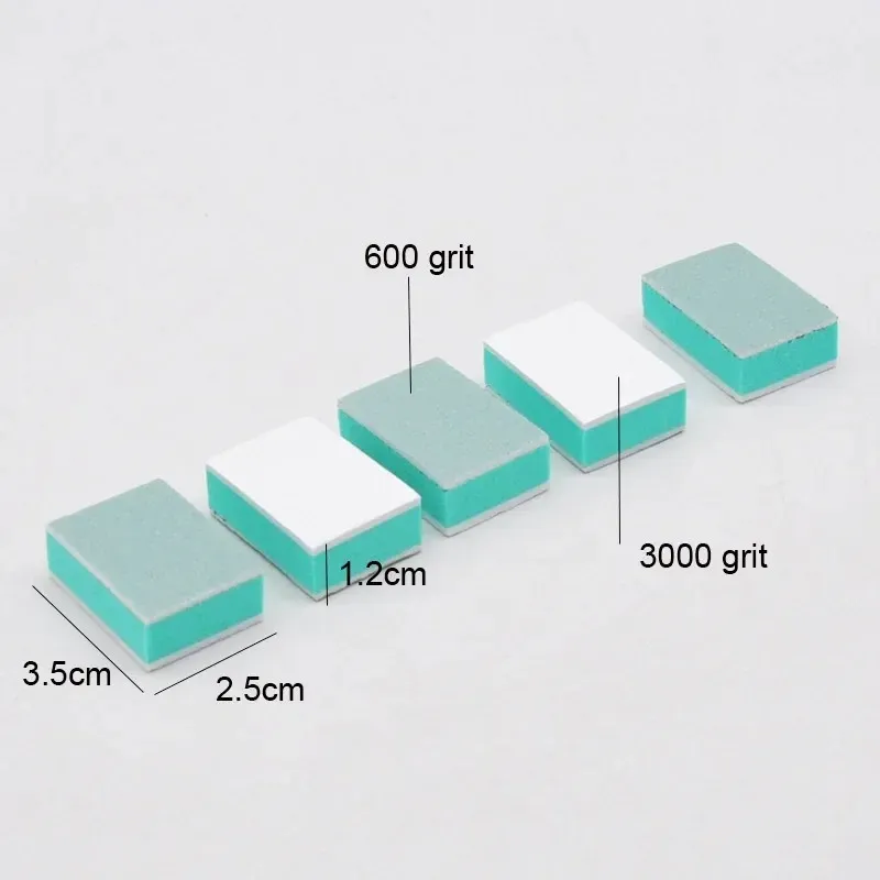 Mini Nail Buffer Block 600/3000 Grit Nail Art Sanding Polish Uv Gel Shining Buffer Files DIY Files With Opp Sets