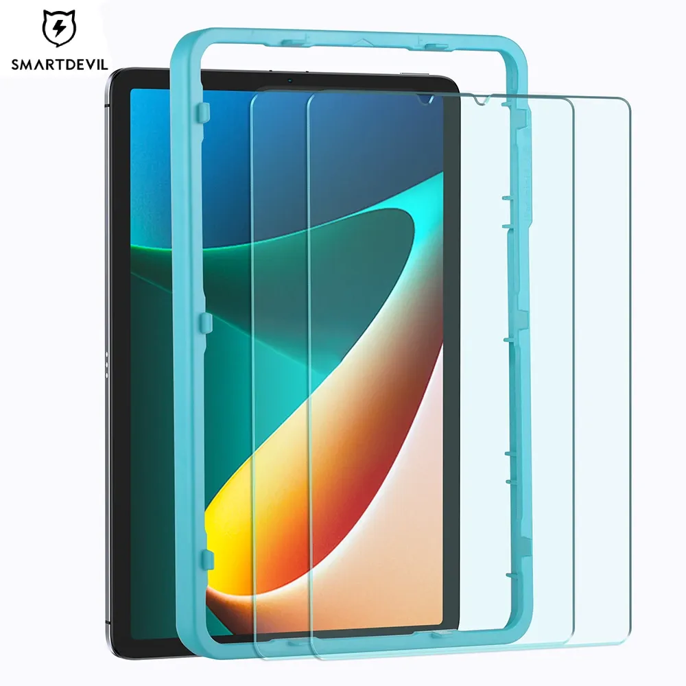 Protetores SmartDevil 1/2pcs vidro para Xiaomi mi pad 6 5 Filme de proteção ao comprimido de vidro temperado para Xiaomi Mi Pad 5 Protetor de tela HD