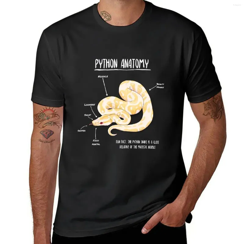 Top de réservoirs pour hommes T-shirt T-shirts Albino Python T-shirts COMMUNES COMPOSITION