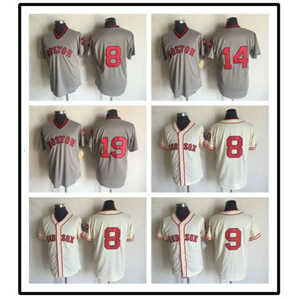 Baseball -Trikots gesticktes Trikot, Red Sox -Team, Sporttraining Jersey mit großer Menge und bevorzugte Behandlung