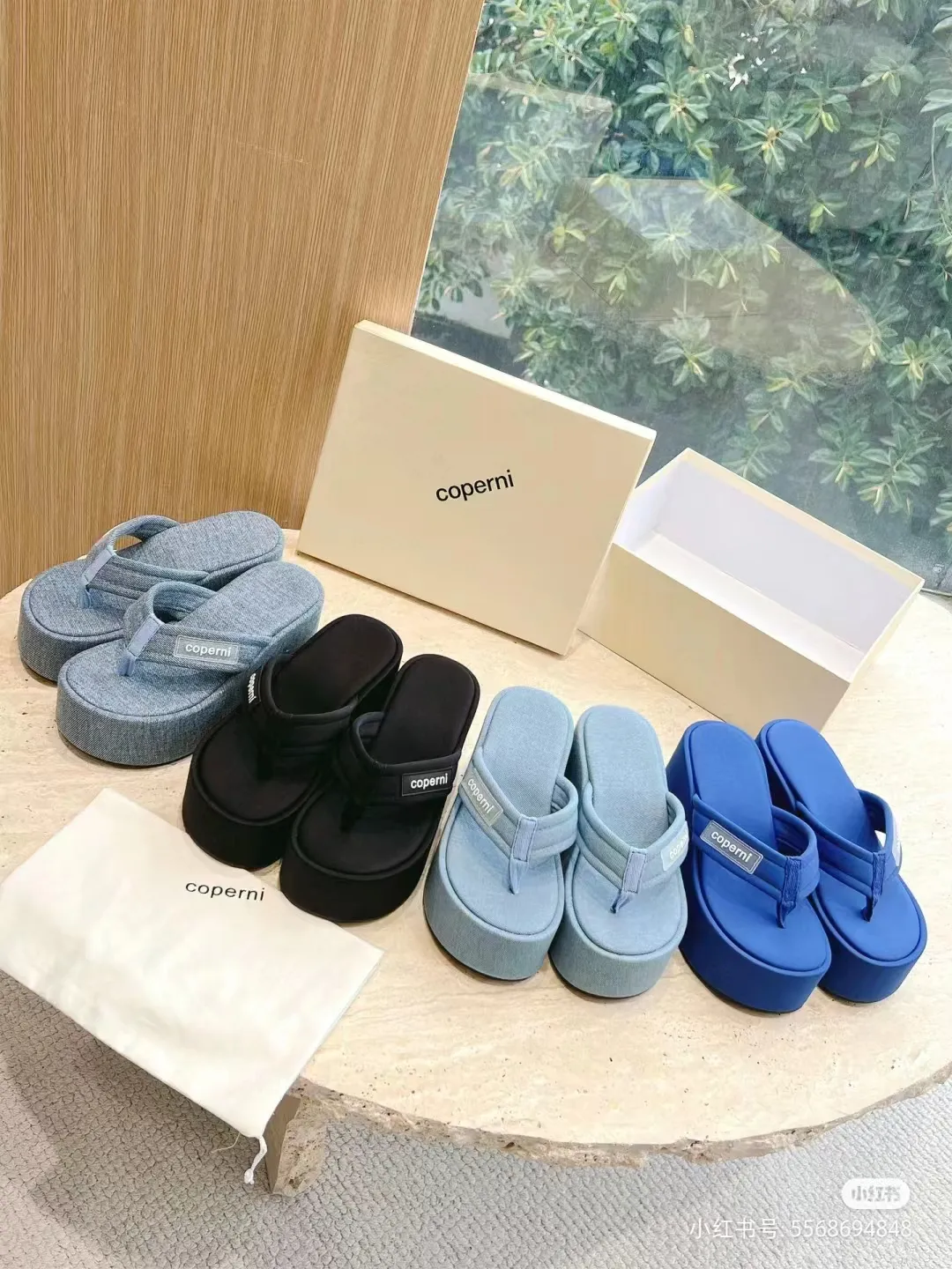 Coperni サンダル 37 楽天市場】Coperni コペルニ トング サンダル BRANDED WEDGE