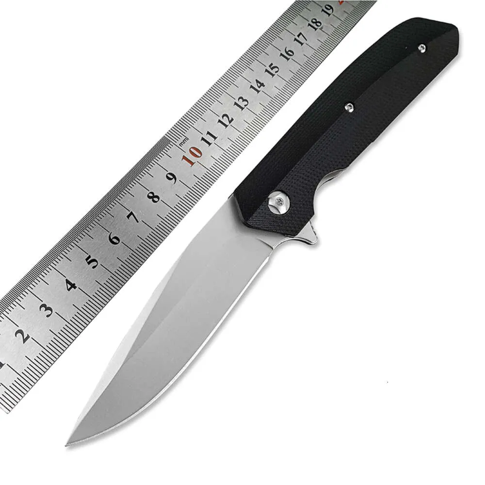 6920 Outdoor Tactical 8CR13Mov Blatttaschenmesser G10 Griff Camping Überlebensrettung Taschenmesser