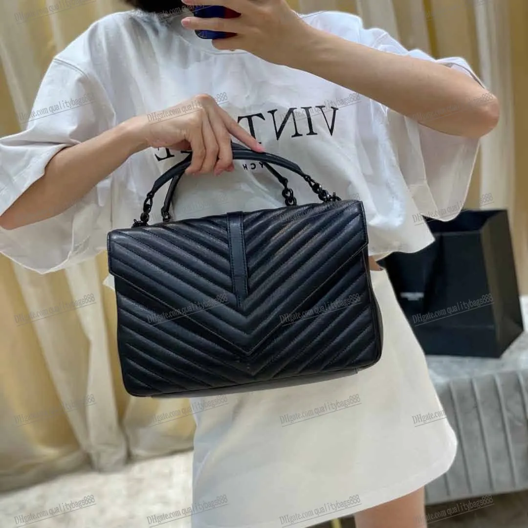 fashion designers caviar leather women envelope shoulder bags crossbody luxury 3 size handbags clutch purse lady tote flap wallet gold silver black chain bags