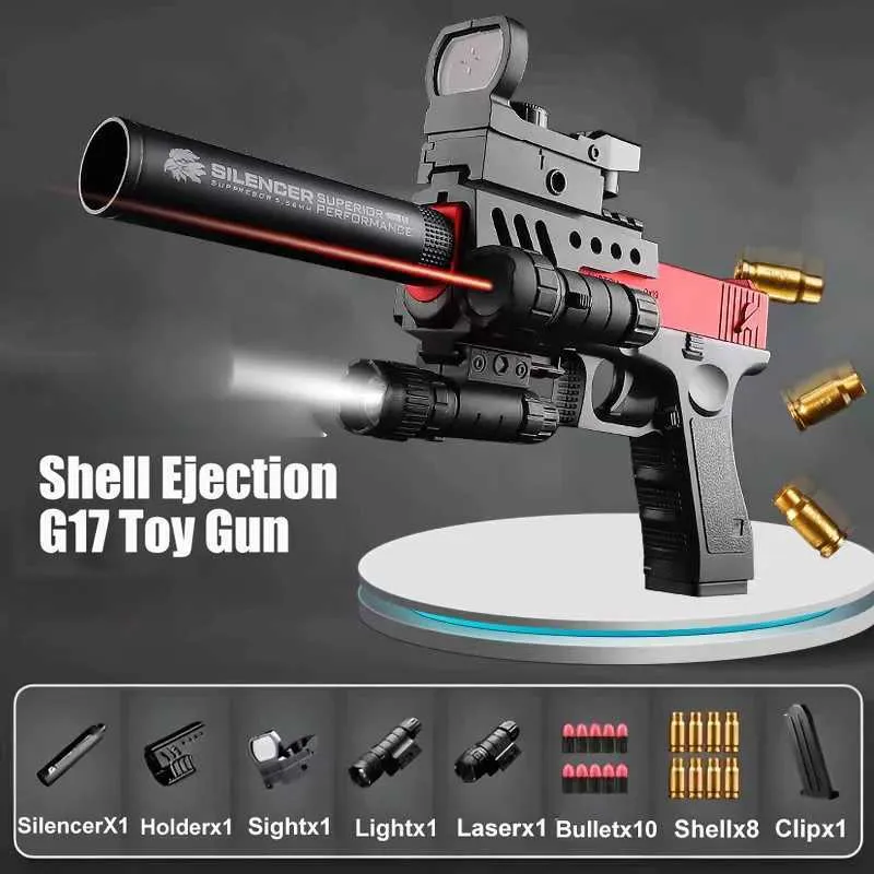 GLOCK 17L & Desert Eagle エアソフトガンセット GLOCK 17L & Desert Eagle エアソフトガンセット GLOCK 17L