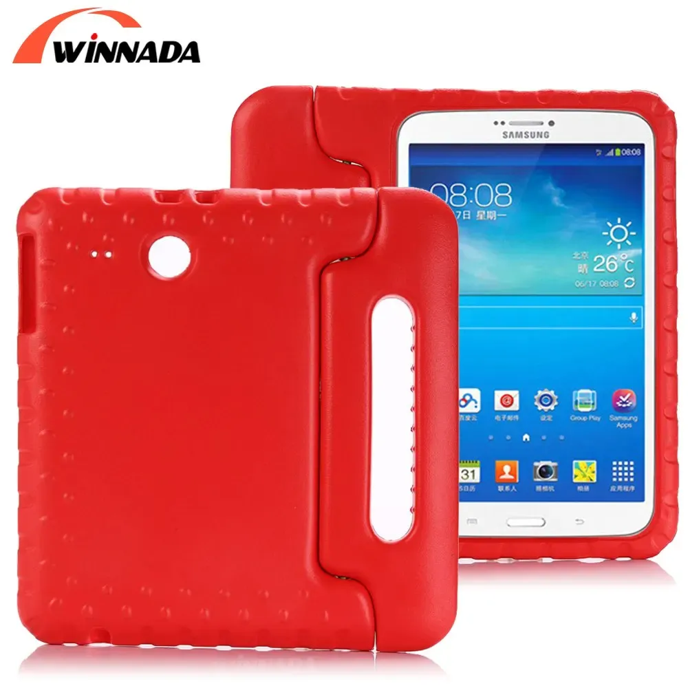 Caixa de caixa para Samsung Galaxy Tab E 9,6 polegadas T560 T561 EVA EVA Handheld Corpo inteiro Crianças para crianças para SMT560 Tampa de comprimido