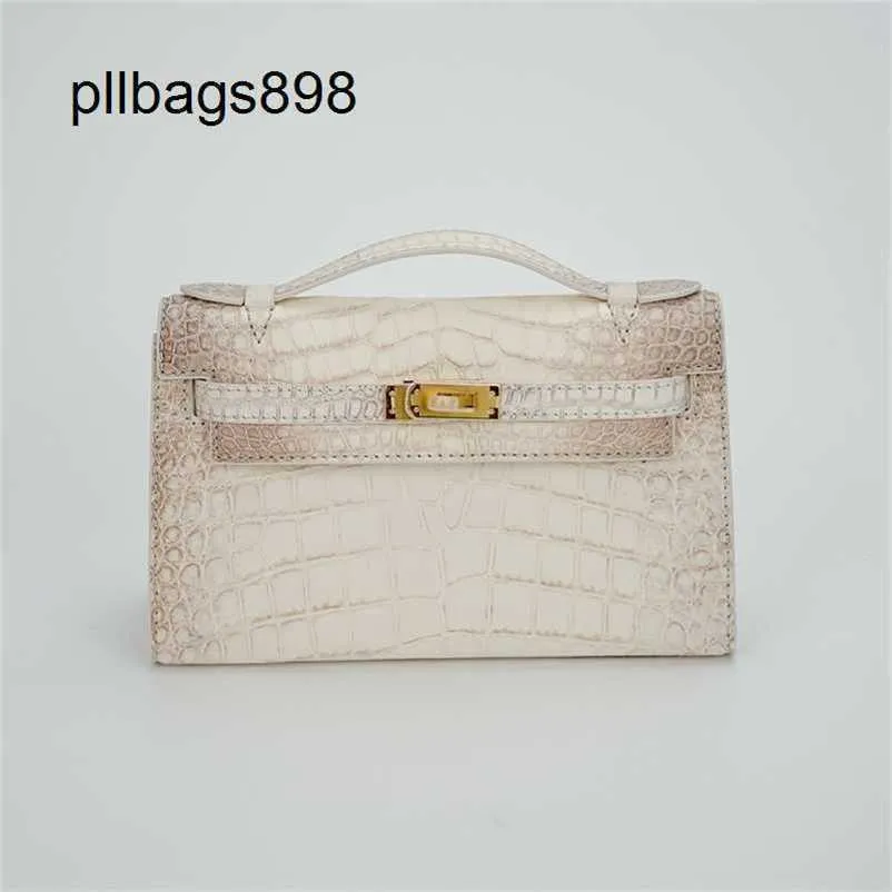 Himalayan Style Women Handbag 7A Crocodile Leather New Siamese Belly Borse Generation Fashionble