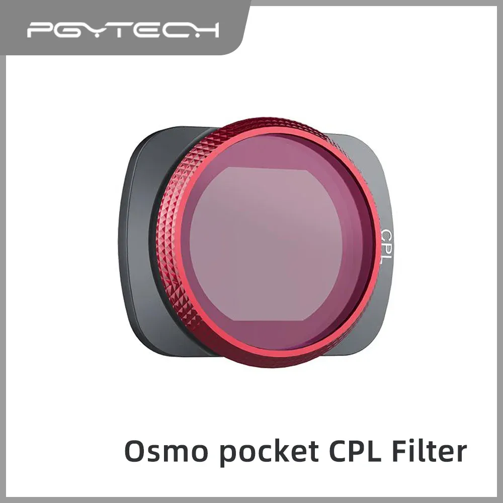 Filtreler PGYTech Osmo Cep / Cep 2 Lens Filtre Seti UV VND Ayarlanabilir CPL ND / PL Filtreleri