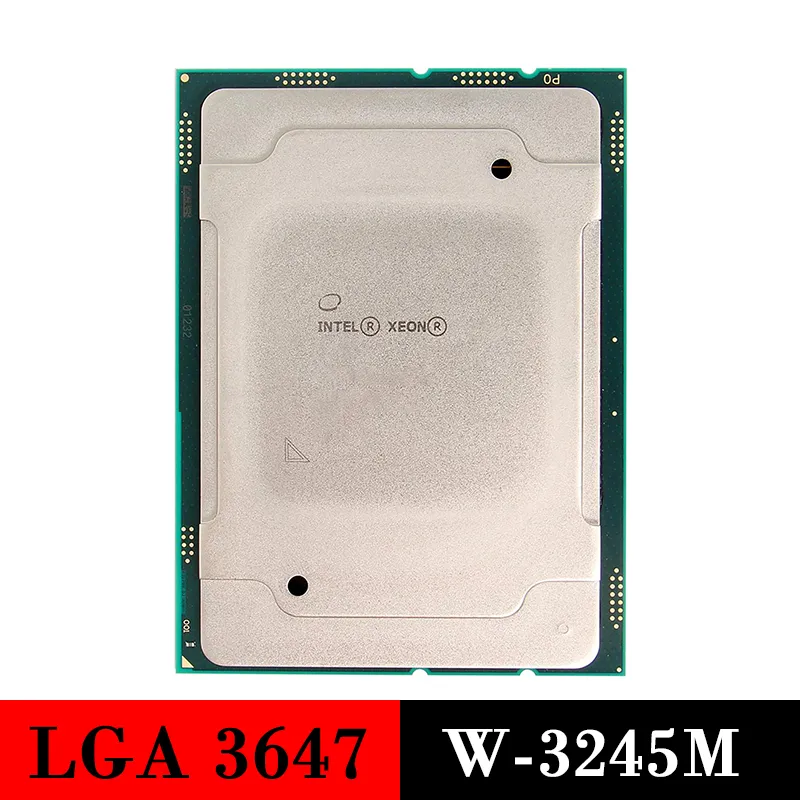 Processeur de serveur utilisé Intel Xeon W-3245M CPU LGA 3647 W3245M LGA3647