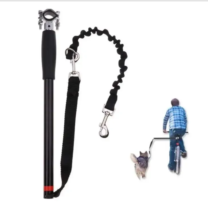 Leashes cykel koppel husdjur hund koppel hund cykel träning koppel handfree hund koppel för cykel promenad driver husdjursprodukt