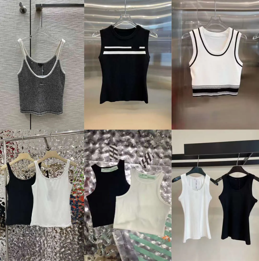 Mode kvinnors tankar camis anagram-embroidered bomullsblandning tank top shorts designer nylon yoga kostym sportkläder fitness sport bh mini outfits tops fiess kläder 89