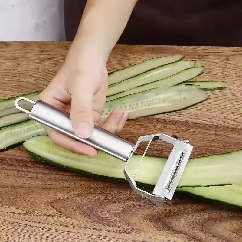 Perfection de luxe Péler de légumes pour légumes Peeler en acier inoxydable Peeler pour outil essentiel de cuisine ménage de peeling sans faille