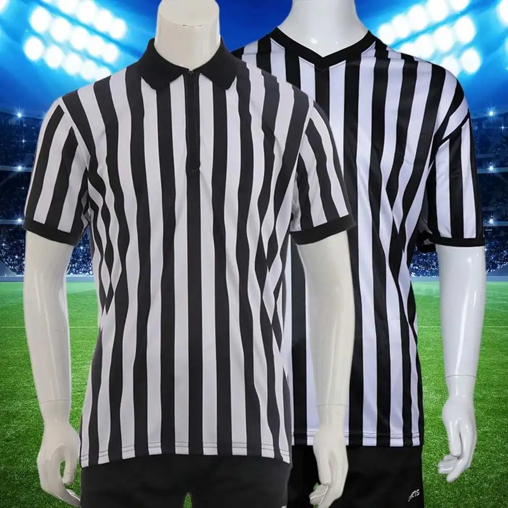 Fani Tops Tees Reference Mundur Professional Mens Football Reference T-Shirt T-SPORT DECLINE DECLINE REFERTHIRT JERSEY Y240423