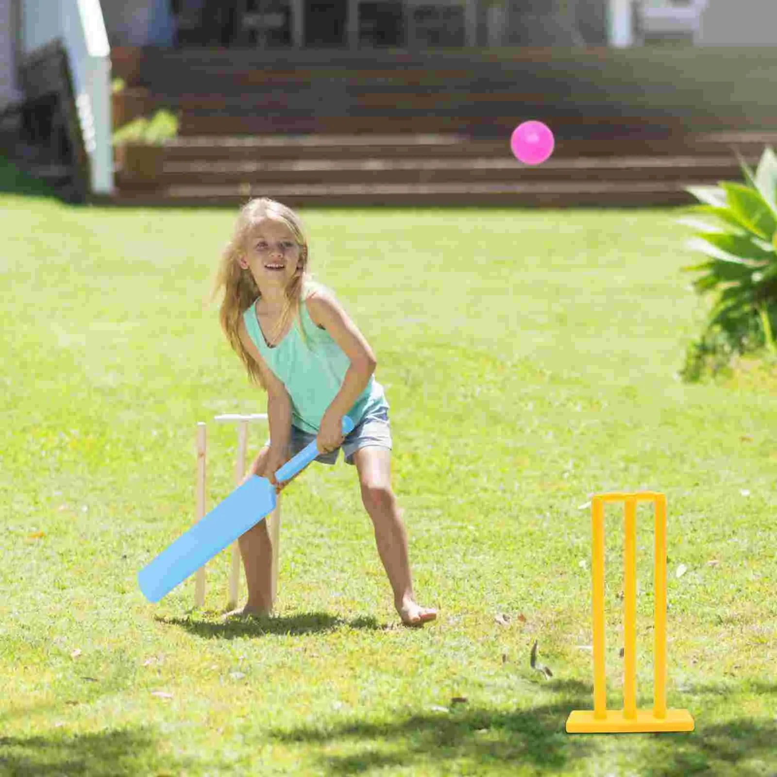 Cricket van kinderen cricket set achtertuin creatief sportspel interactief bord spel cricket speelgoed speelgoed voor binnen buitenspel