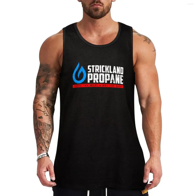 Men's Tank Tops Strickland Propane (worn Look) Top Bodybuilding Man Clothing Gym Shirts