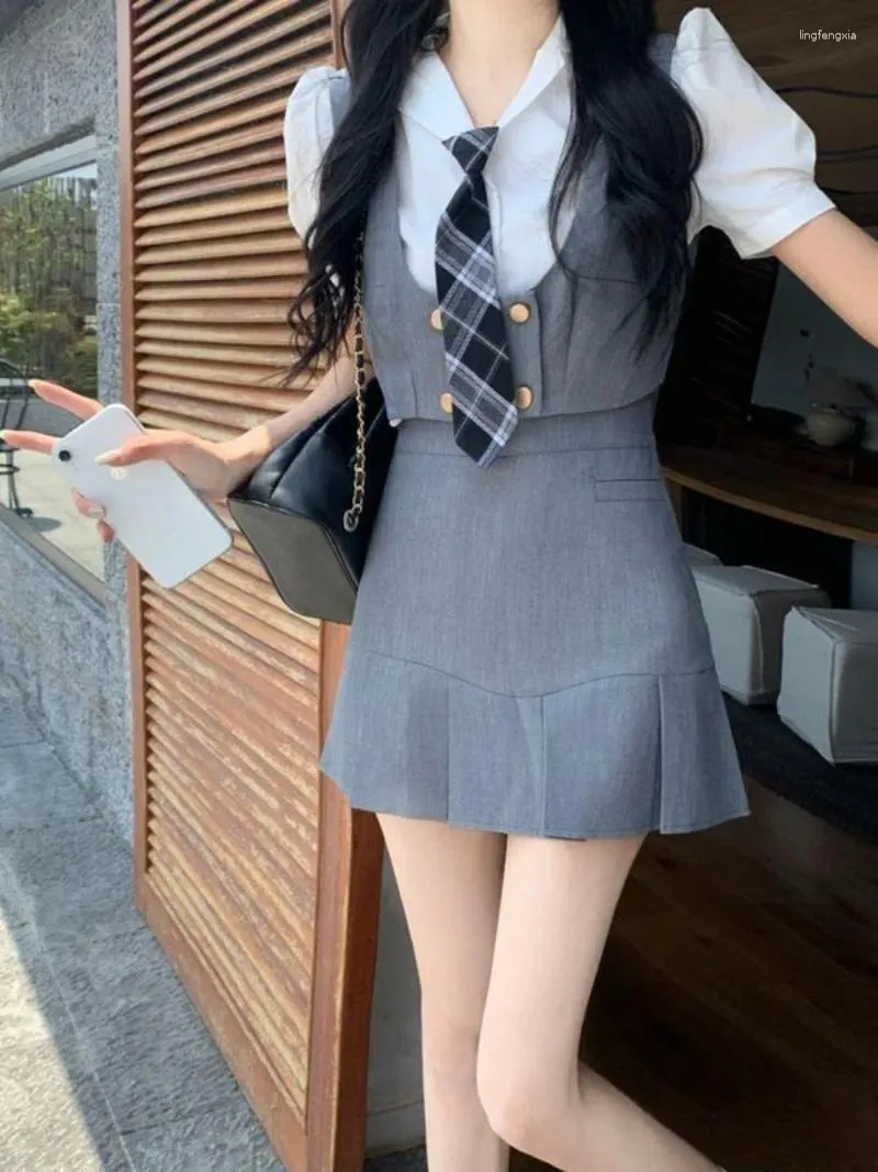Lingfengxia Professional Work Attire Set