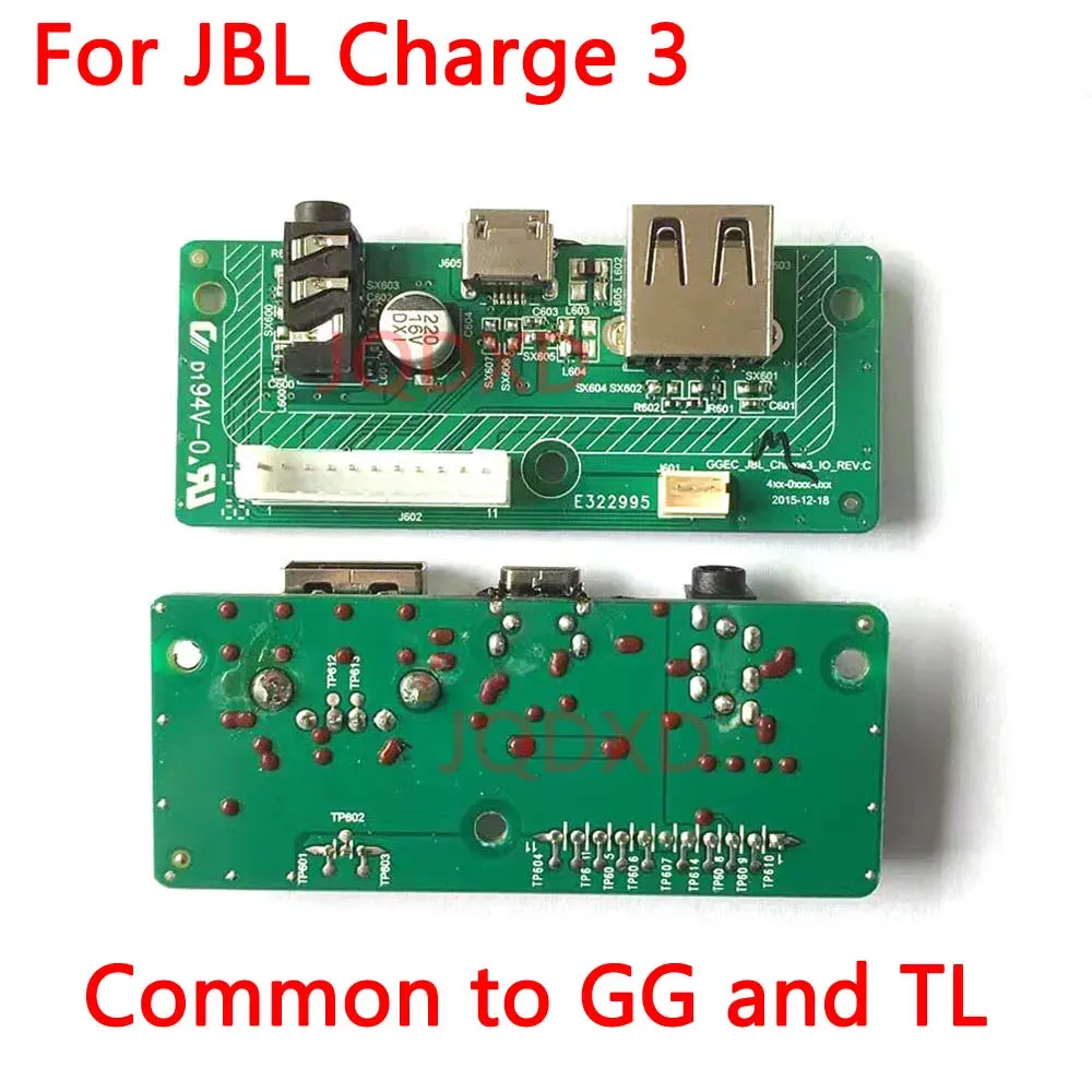 Kör 1st för laddning3 Charge 3 TL GG Micro USB Charge Port Socket USB 2.0 Audio Jack Power Supply Board Connector