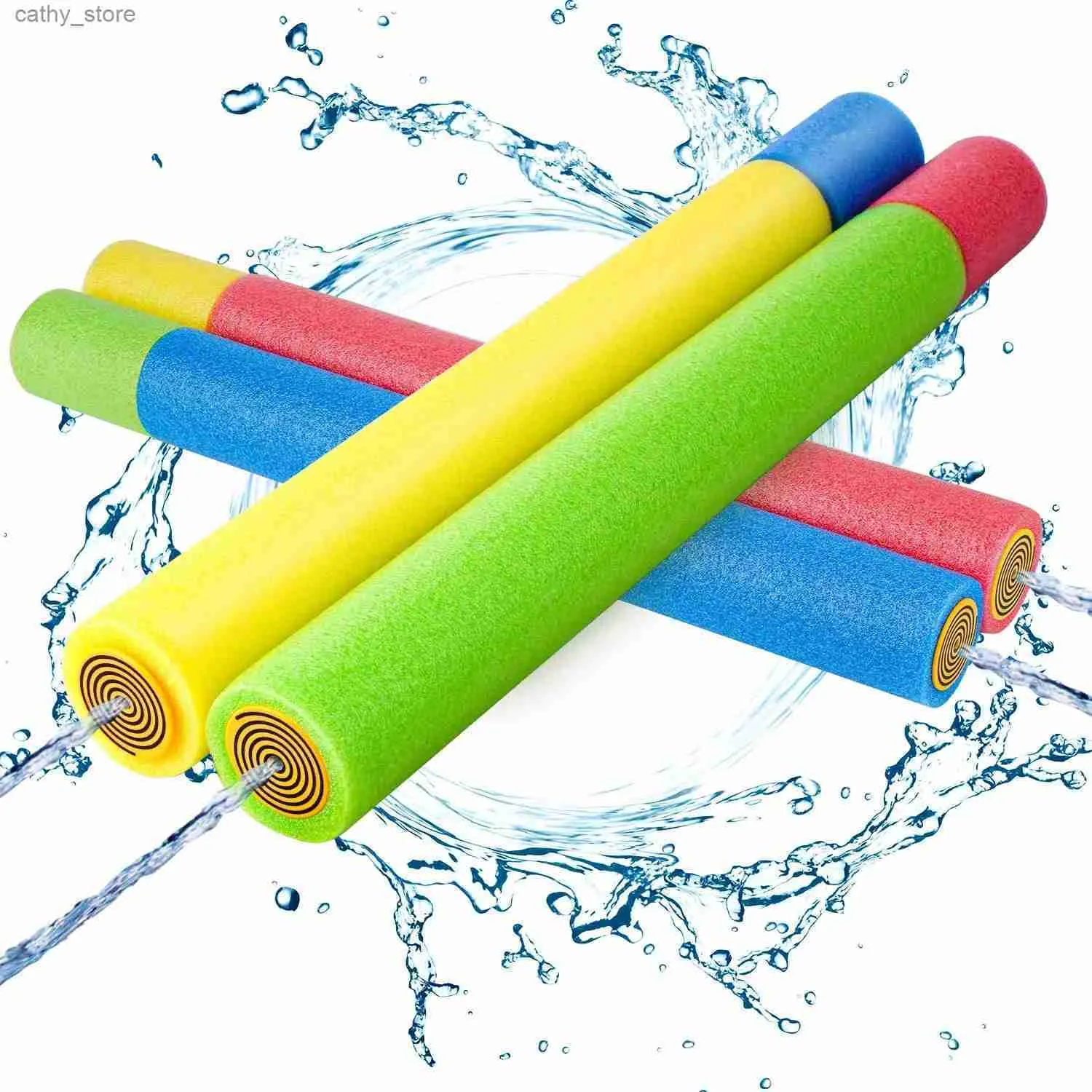 Gun Toys 38 cm Water Gun Kid Summer Big Powerful EVA Foam Squirt Beach Toys Outdoor Pool Watergun Children Cannon Straight Shoot Toy GiftL2404