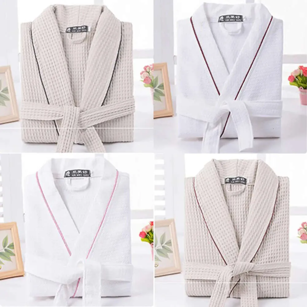 Offer Special Men Solid Color Full Sleeve 100% Cotton Sleep Lounge Mens Long Dressing Gown Kimono Robes Male Bathrobes Man 201023 s