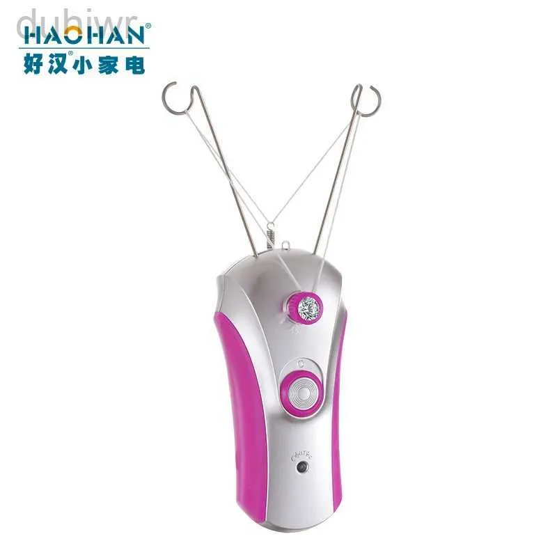 Epilator Nuevo cuerpo eléctrico Cabello facial Mujeres Hilo Epilator de cara de algodón eléctrico Hilo de algodón Deathather SHAVER para la cara del cuerpo D240424