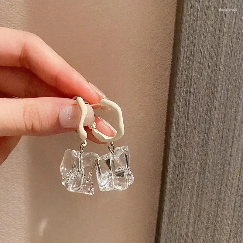 Boucles d'oreilles en peluche