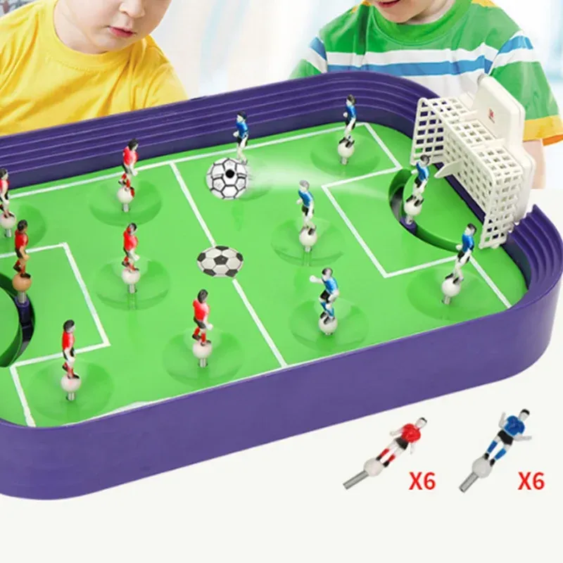 Bord Mini Table Soccer Set Children Sports Toy Football Game Desktop Soccer Field Model Kids Boys Soccer Toy Fun Gift Foosball Men