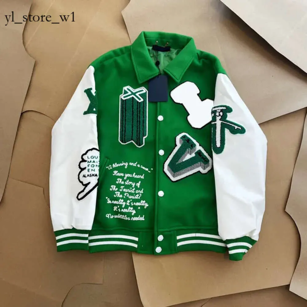 Louies Vuttion Jacket Mens Coat Fashion Jacket Autumn and Winter Louies Vuttion Reflective Letter Printing Casual Sports Louies Jacket Windbreaker Clothing 2000