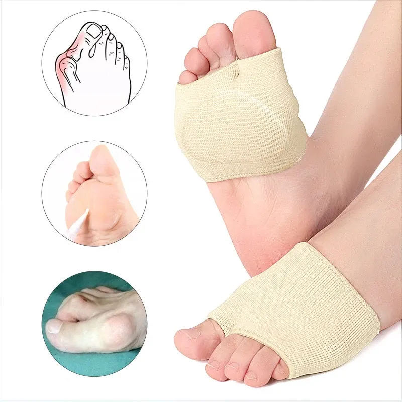 Sweaters Metatarsal Pads Women Men Ball of Foot Cushion Gel Sleeve Cushions Pad Fabric for Support Feet Pain Relief Valgus Corrector Sock