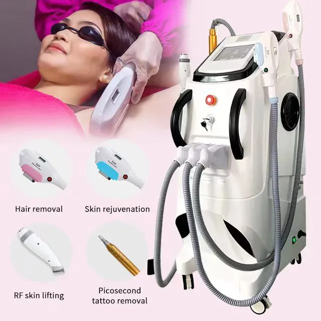 Çok Fonksiyonlu 4 Arada 1 Kalıcı Epilasyon Makinesi Dövme Sökme 360 ​​Magnero SATIŞ IPL Lazer Epilator Satılık