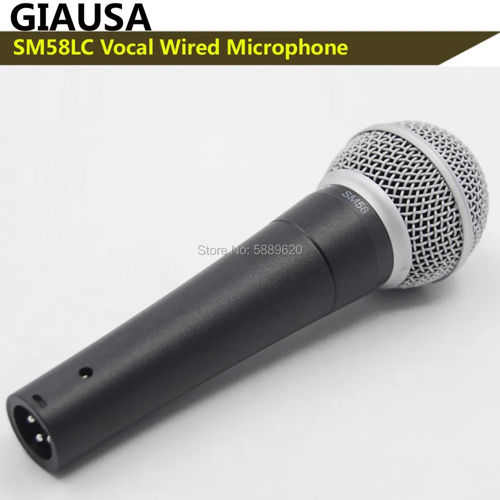 Tripodi Spedizione gratuita, grado A di qualità SM58LC Shuretype Wire Vocal Microfono