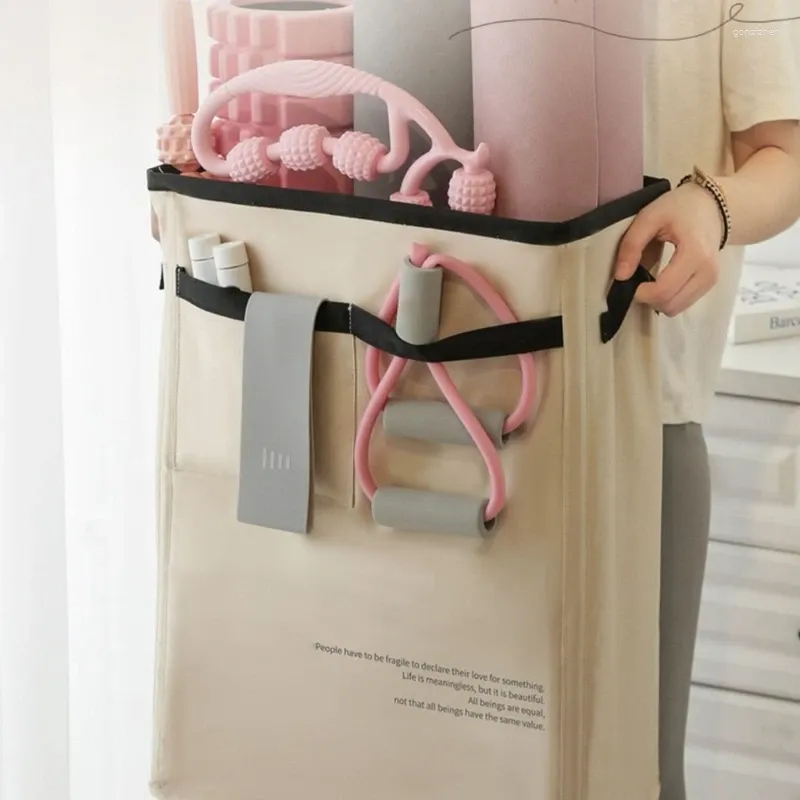 Sacs de rangement Empiles d'accès Espace Sauveillance Sauvet de yoga Supplies Panier Rack pour la fitness