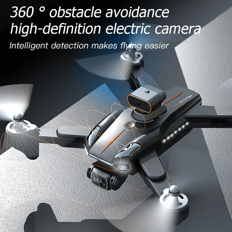 Drohnen Drohne P11 8K Luftfotografie Optischer Fluss Esc Hindernis Vermeidung Flugfernbedienung 4 Seiten Hindernisvermeidung RC faltbar faltbar