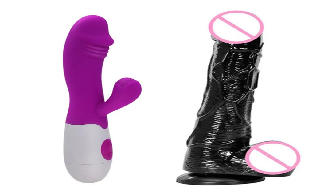 Dildo réaliste Produits sexy G Dildos Vanteurs Toys pour femme imperméable Vagina Clitoris Massageur Adult Toys Sex Shop8987711