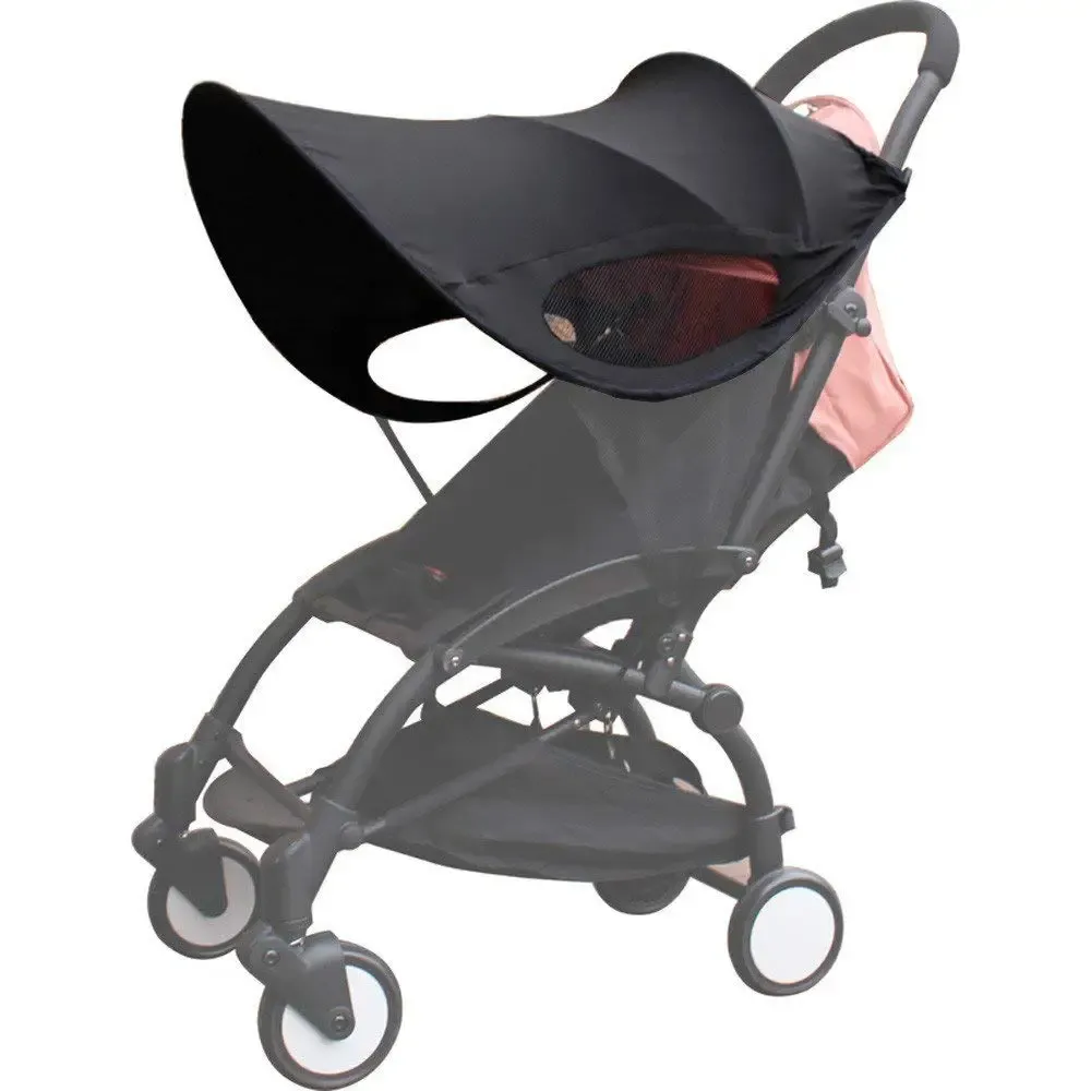 Skjortor baby barnvagn sol visor vagn sol skugga tak täckning för barnvagnar barnvagn tillbehör bilstol av barnvagn cap vagn markis