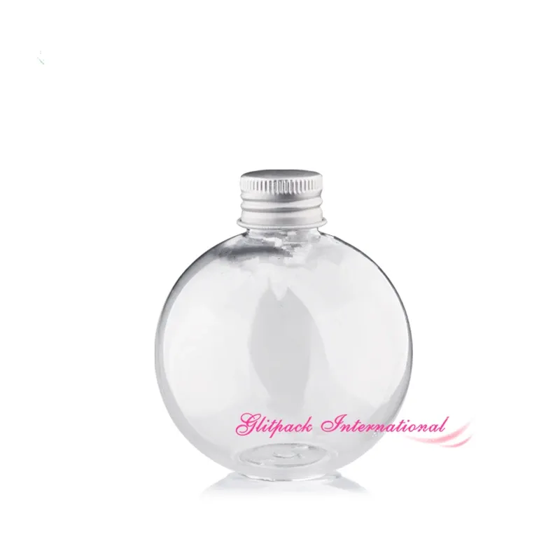 Bottles Empty Drinking Ball Bottle 500ml Plastic Preserving Jar Aluminum Caps 300ml Canning Ball Drinks Christmas Sphere Bottle Jar Ball