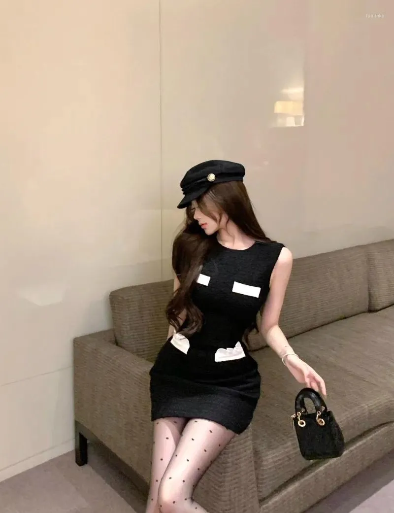 woolen short dresses Long sleeve dresses