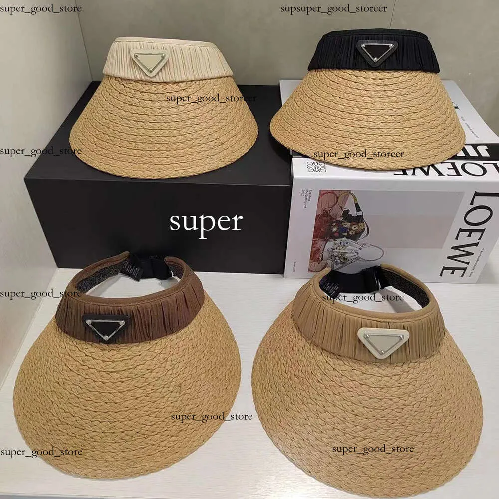 Designer Sun Visor Hat Prades pour femmes pour femmes en forme de seau d'été CHAPE DE SOCIE