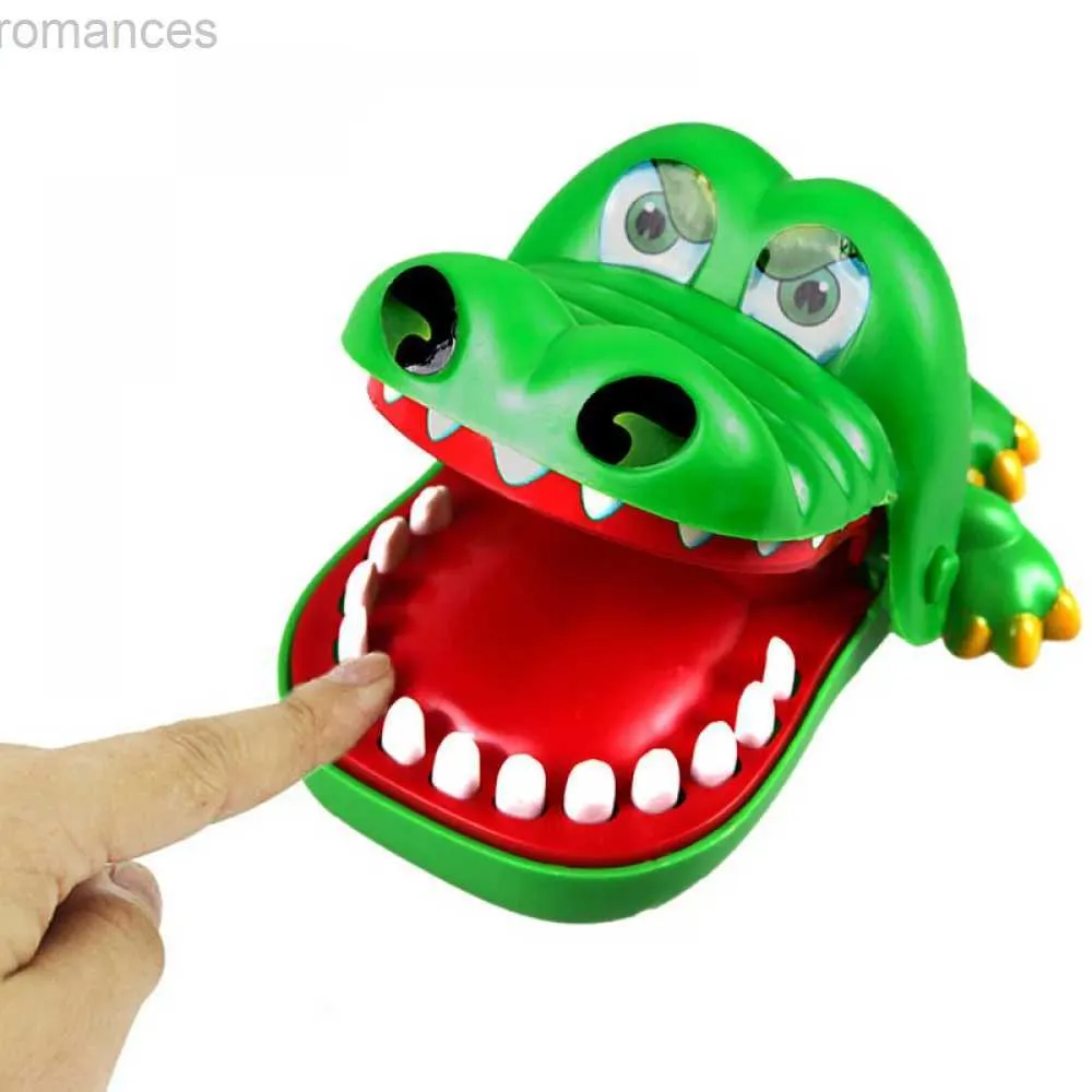 Decompressão Toy Crocodile Dores Toys Alligator Matando Jogos de Dentista de Fingos Piadas Game of Luck Branks Kids Toys Funny Holiday Party Family Games D240424