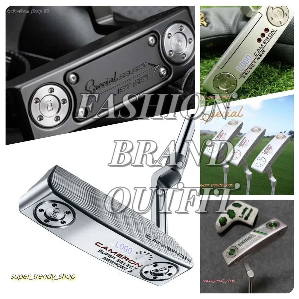 Scotty Putter Designer Super Select Newport 2 Putter 32/33/34/35 дюймов для гольф -клюшки для мужчин правой гольф -клубов 2024 Новый стиль высокого качества Scotty Camron Putter 529