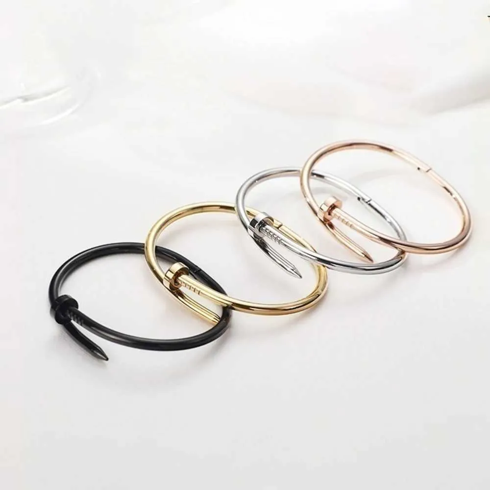 Pärlstav i rostfritt streel guld silver solid metalic armband manschett ny design nagel mode kvinnor tonåring flickor armband smycken armband 240423